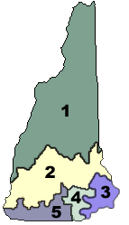 Executive Council districts map